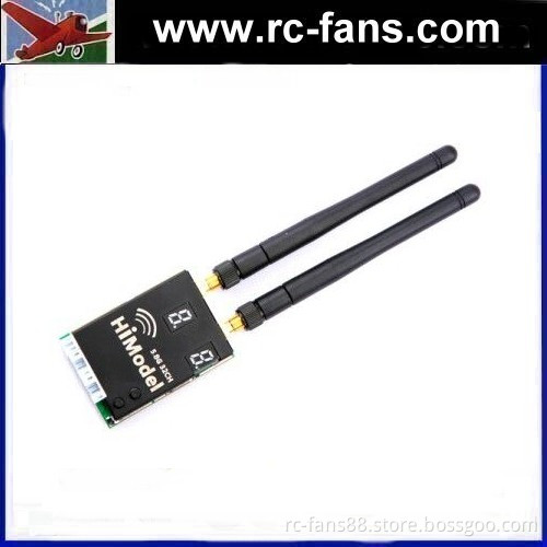 FPV 5.8G 32CH 500mW Dual AV Transmitter - Two-way Edition | SMA, jack